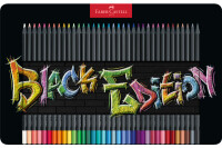 FABER-CASTELL Crayon Black Edition 116437 36 couleurs,...
