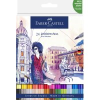 FABER-CASTELL Aquarellmarker GOLDFABER, 24er Etui