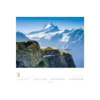 WEINGARTEN Bildkalender 2027 3312224+27 Die Schweiz DE...