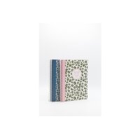 ANCOR Spiralbuch A5 WILD 104660 assort., lines, 90g 80 Bl.