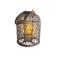 NÄVE Solar LED-Leuchte PETRUS 29cm 18.5268514 braun,...