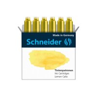 SCHNEIDER Cartouche dencre 166125 lemon cake 6 pcs.