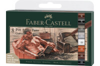 FABER-CASTELL Artist Pen Ink Pen 167172 Classical 8 pcs.