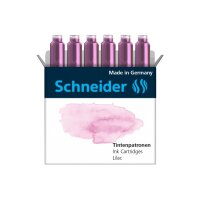SCHNEIDER Cartouche dencre 166128 lilac 6 pcs.