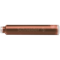 SCHNEIDER Cartouche dencre 166107 cognac 6 pcs.