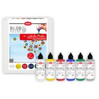 ViVA DECOR Set de peinture Blob Paint Fillette aux ballons