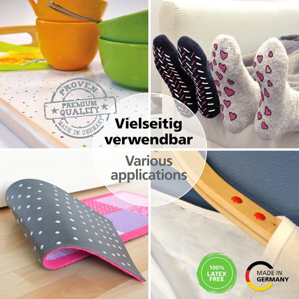 ViVA DECOR Peinture antid&eacute;rapante ABS Sock-Stop, blanc