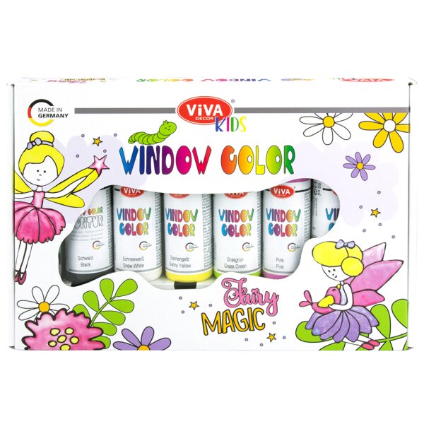 ViVA DECOR Kit Window Color Viva KIDS Fairy Magic