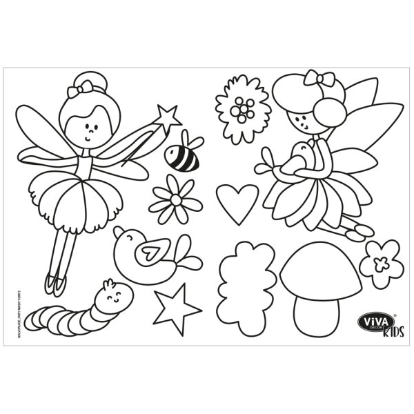 ViVA DECOR Kit Window Color Viva KIDS Fairy Magic