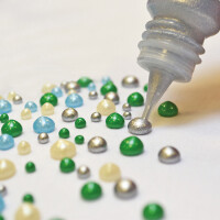 ViVA DECOR Stylo à perles, 28 ml, vert pastel