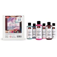 ViVA DECOR Acrylfarben-Set "Berry Love", 6-teilig