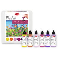 ViVA DECOR Set de peinture Blob Paint Prairie fleurie