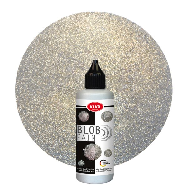 ViVA DECOR Blob Paint, 90 ml, paillettes dor