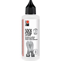 Marabu Textilfarbe Sock Stop, 90 ml, hellblau