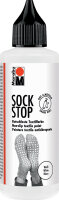 Marabu Textilfarbe Sock Stop, 90 ml, weiss