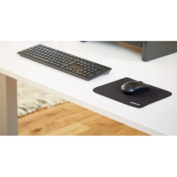 Fellowes Tapis de souris recyclé, noir