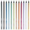 Kores Crayon de couleur Kolores Metallic Style, étui de 12
