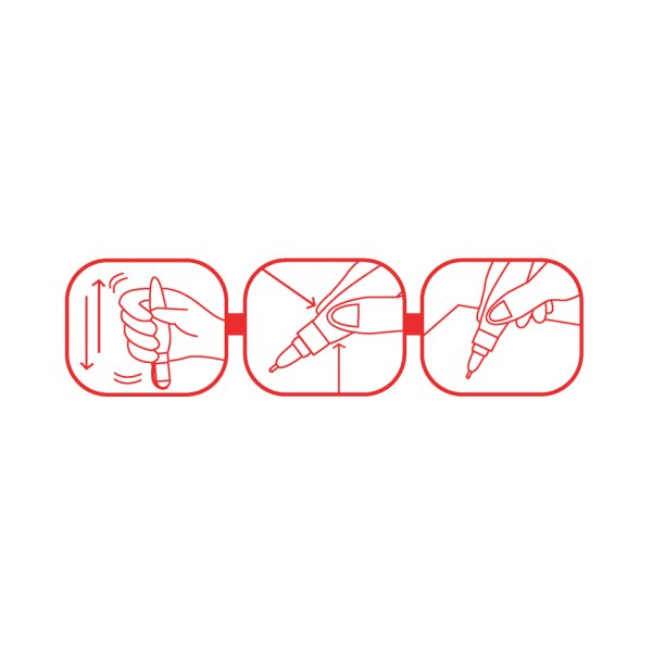 Kores Stylo correcteur Metal Tip Pastel, contenu: 10 g