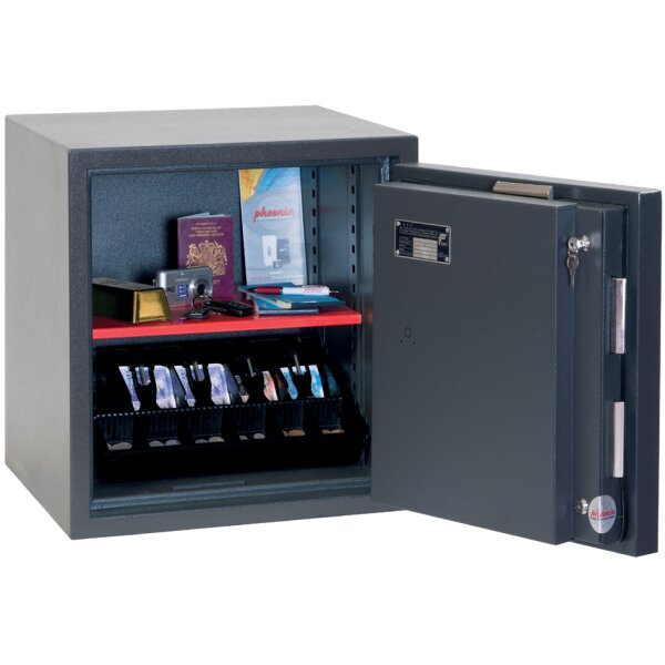 phoenix Coffre-fort anti-effraction MERCURY HS2051E, gris