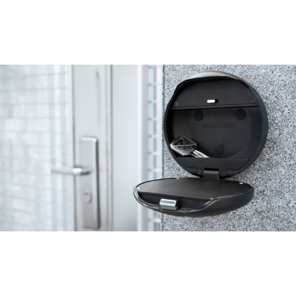 phoenix Boîte à clés PALM KS0212EC avec câble en acier, noir