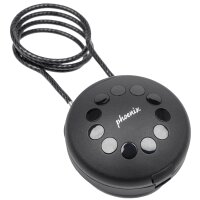 phoenix Boîte à clés PALM KS0212EC avec câble en acier, noir