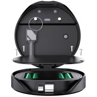 phoenix Boîte à clés SMILE KS0215ES, anse de cadenas, noir