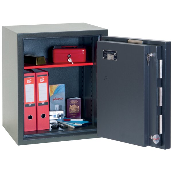 phoenix Coffre-fort anti-effraction ELARA HS3551E, gris