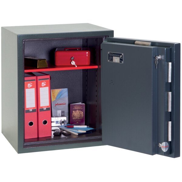 phoenix Coffre-fort anti-effraction MERCURY HS2054K, gris