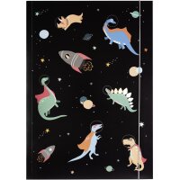 folia Carton à dessin HOTFOIL Space Dinos