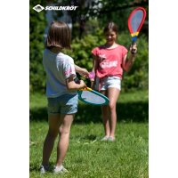 SCHILDKRÖT Giant Racket-Set, blau rot