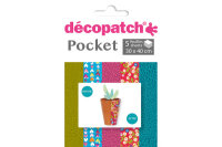 DECOPATCH Papier Pocket Nr. 6 DP006O 5 Blatt à...