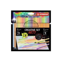 STABILO Kreativset Arty 8868/24-1-20-6 Pastell 24...
