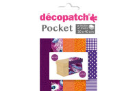 DECOPATCH Papier Pocket Nr. 7 DP007O 5 Blatt à...
