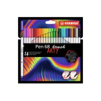 STABILO Fasermaler Pen 68 Brush 568/24-21-20 24...
