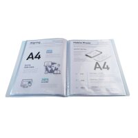 EXACOMPTA Sichtbuch Aquarel A4 88260E ass. 20 Taschen