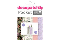 DECOPATCH Papier Pocket Nr. 16 DP016O 5 Blatt à...