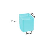 EXACOMPTA Pen-Cube Stifteköcher Aquarel 67763D pastellgrün 2 Fächer