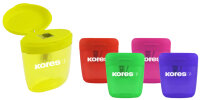 Kores Taille-crayons Deposito one, de couleurs assorties