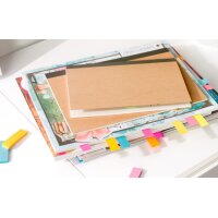 Post-it Haftstreifen Page Marker, 15 x 50 mm, Poptimistic