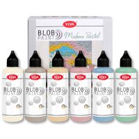ViVA DECOR Peinture Blob Paint Modern Pastel, 6...