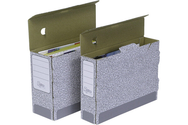 FELLOWES R-Kive boîte darchives 1080001 gris/blanc 26x8x31.5cm