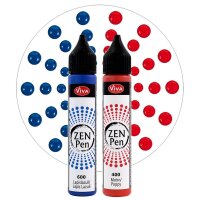 ViVA DECOR Zen-Pen Farbset "Mut und Kraft", 2er...