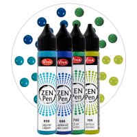 ViVA DECOR Zen-Pen Farbset "Kraft der Natur",...