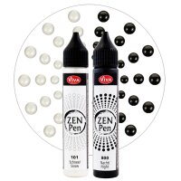 ViVA DECOR Zen-Pen Farbset "Yin und Yang", 2er Set