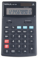 MAUL Calculatrice de bureau MCT 500, 12 chiffres, noir