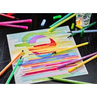 STABILO Fasermaler Pen 68, 65er Kartonetui ARTY