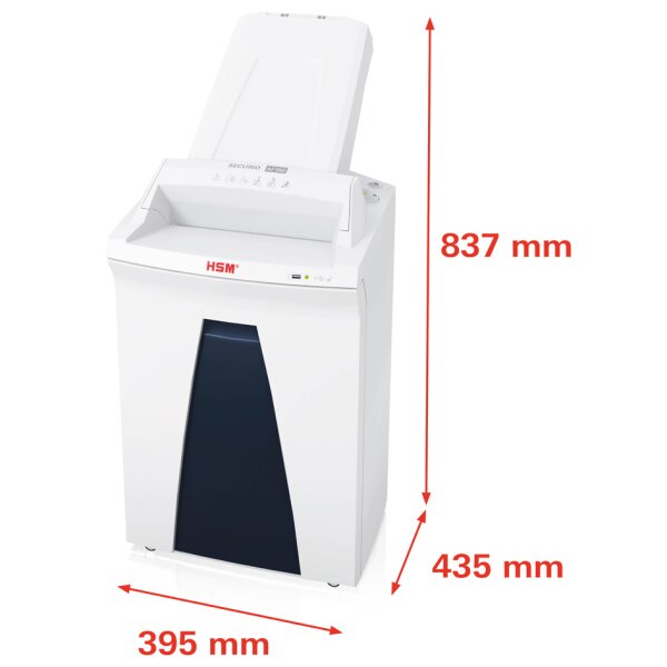 HSM Destructeur de documents SECURIO AF350, 1,9 x 15 mm