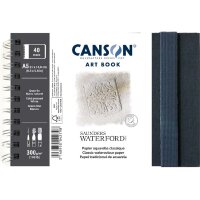 CANSON Carnet de dessin ART BOOK Saunders Waterford, A5