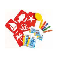 EBERHARD FABER Badespass Box 524116 5 Farben, Schablonen