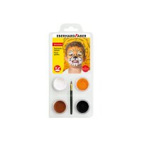 EBERHARD FABER Schminkset Tiger 579025 inkl. Pinsel